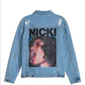Nicki Minaj exclusive Jean jacket.